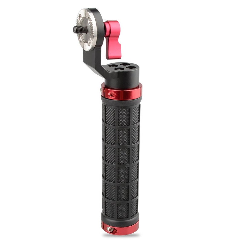 CAMVATE Aluminum Rosette Rubber Handle Grip for Rosette Standard Accessory(Red,M6 Thread,31.8 mm) - 1445 - Image 3